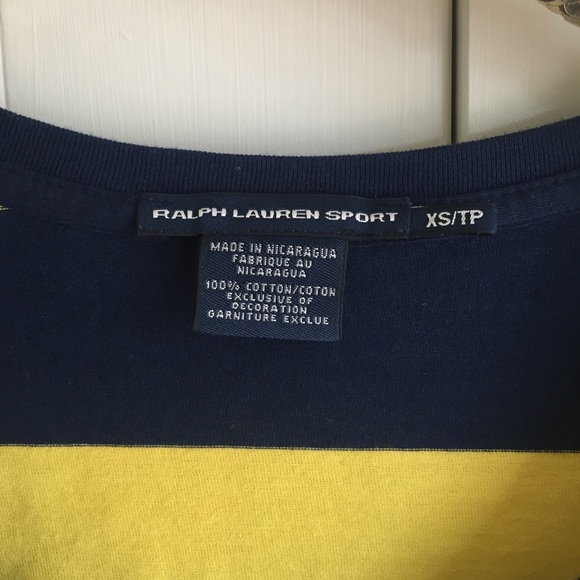 Ralph Lauren Polo Rugby striped tee. - Picture 3 of 3